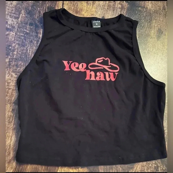 Shein X | juniors cropped tank top. Size: M - Picture 7 of 7